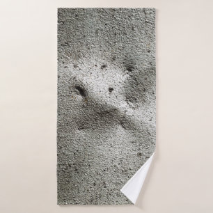 Metaaltextuur met krassen en kraakabstracte, a badhanddoek