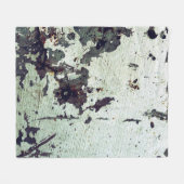 Metaaltextuur met krassen en kraakabstracte, a fleece deken (Voorkant (Horizontaal))