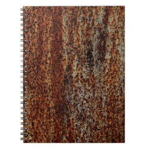 Metaaltextuur met krassen en kraakabstracte, a notitieboek