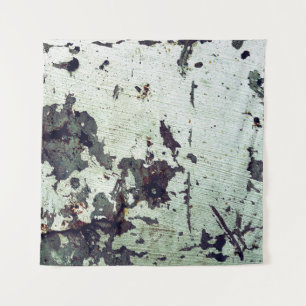 Metaaltextuur met krassen en kraakabstracte, a wandkleed