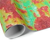 Metaaltextuur met krassen en scheuren, ab cadeaupapier (Rol Hoek)