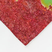 Metaaltextuur met krassen en scheuren, ab fleece deken (Hoek)