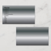 METAALTEXTUUR VISITEKAARTJE (Voorkant / Achterkant)