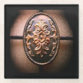 Metaalventilator Glazen Onderzetter (Voorkant)