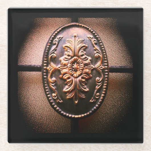 Metaalventilator Glazen Onderzetter (Voorkant)