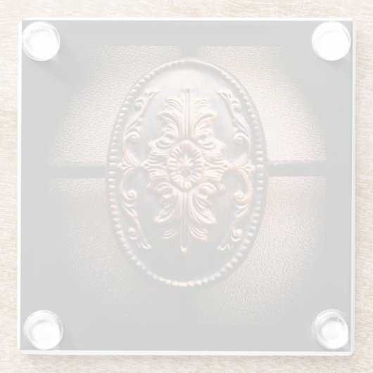 Metaalventilator Glazen Onderzetter (Achterkant)