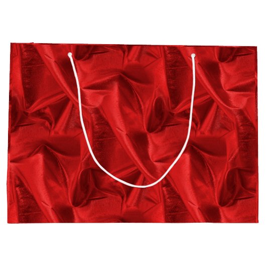 Metaalverbinding van de Rood Rood met ruw materiaa Groot Cadeauzakje (Achterkant)