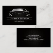 Metaalvezelpatroon | Auto Visitekaartje (Voorkant / Achterkant)