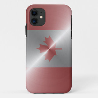 Metaalvlag van Canada Case-Mate iPhone Case