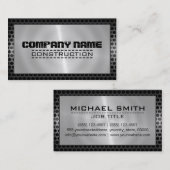 Metaalvormige metalen rand #10 visitekaartje (Voorkant / Achterkant)