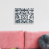 Metaalwerk verpakt canvas afdruk (Insitu (Woonkamer))