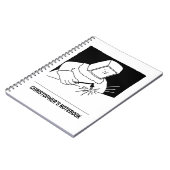 Metaalwerker, Blacksmith of Welder Notitieboek (Linkerzijde)