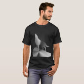 Metaalwolf T-shirt (Voorkant volledig)