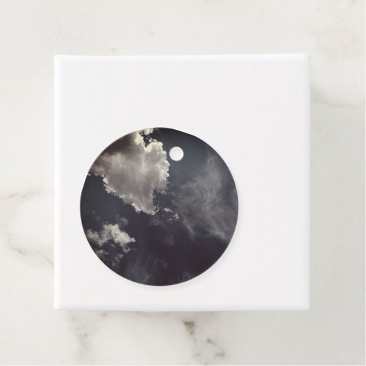 Metaalwolk Bedankjes Labels (In situ)