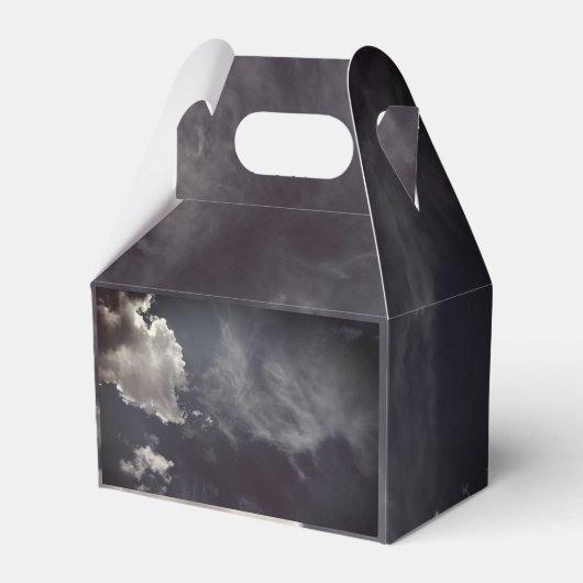 Metaalwolken Bedankdoosjes (Voorkant Zijde)