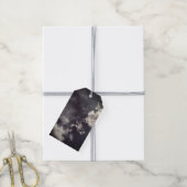 Metaalwolken Cadeaulabel (Met Touw)