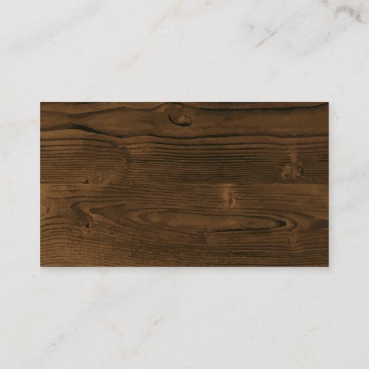 Metaalzaag voor hout | Houten paneel en ijzerwaren Visitekaartje (Achterkant)