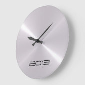 Metaalzilver Roestvrij staal Metaal Grote Klok (Hoek)