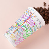 Metabole route papieren bekers