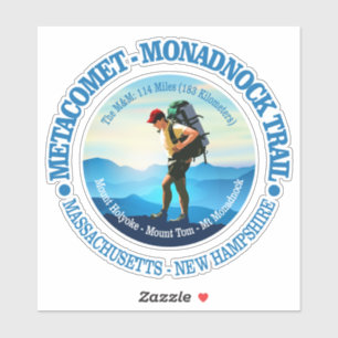 Metacomt-Monadnock Trail (Hiker C) Sticker