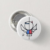 Metades Ronde Button 3,2 Cm (Voorkant /achterkant)