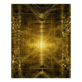 metadimensionale corridor perfect poster