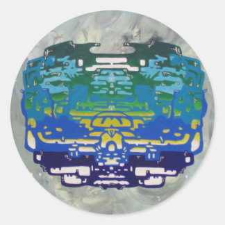 metafase ronde sticker