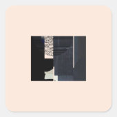 metafoor_14_snijpunten_2 vierkante sticker (Voorkant)