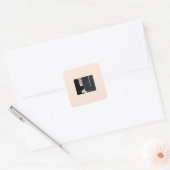 metafoor_14_snijpunten_2 vierkante sticker (Envelop)