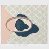 metafoor_15_een meisje in de spiegel cadeaupapier (Vlak)