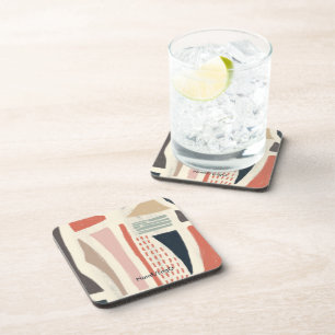 metafoor_16_een kleur van verrukking hard plastic bier onderzetter