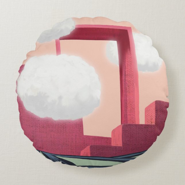 metafoor_18_één midzomer_1 rond kussen (Voorkant)