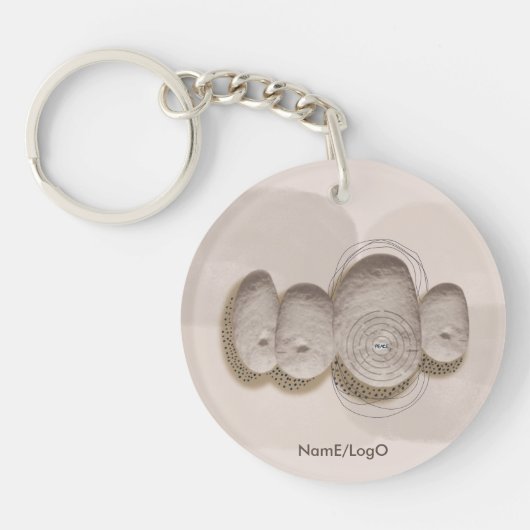 metafoor_1_innerlijke rust acryl sleutelhanger (Voorkant)