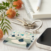 Metafoor_22_Een meisje in het droomacryl Sleutelhanger (Voorkant Rechts)