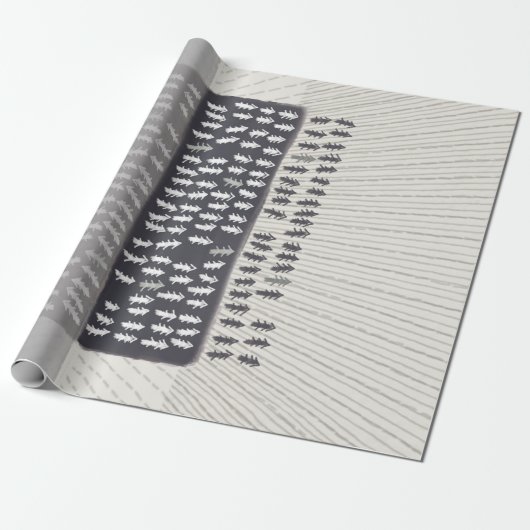metafoor_2_reflectie cadeaupapier (Uitgerold)
