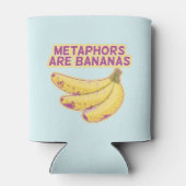 Metafoor Grappige typografie Blikjeskoeler (Achterkant)