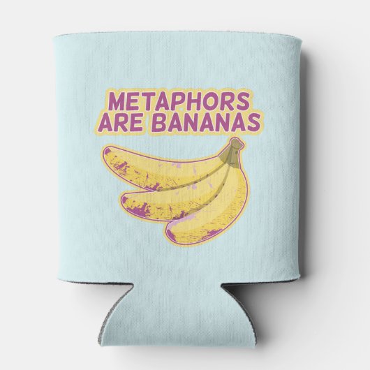 Metafoor Grappige typografie Blikjeskoeler (Achterkant)