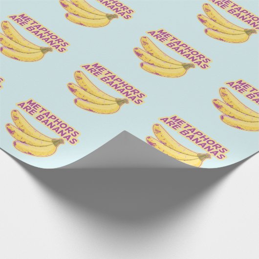 Metafoor Grappige typografie Cadeaupapier (Hoek)