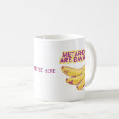 Metafoor Grappige typografie Koffiemok (Voorkant rechts)