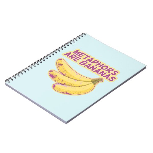 Metafoor Grappige typografie Notitieboek (Linkerzijde)