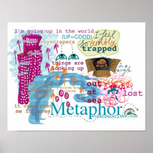 Metafoor Poster voor KS2 en KS3