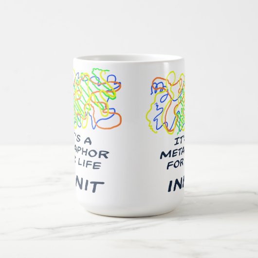 Metafoor voor levenslange Mok (Center)