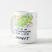 Metafoor voor levenslange Mok (Voorkant links)