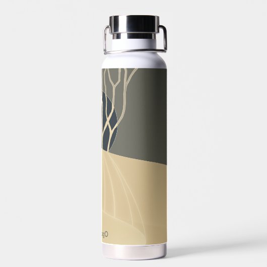 Metaforen_20_A maanverlichte heuvel_1 Waterfles (Achterkant)