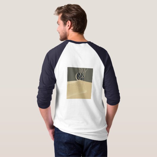 Metaforen_20_A Moonlit Hill_1 T-shirt (Achterkant volledig)