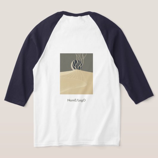 Metaforen_20_A Moonlit Hill_1 T-shirt (Laag Achter)