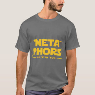 Metaforen zijn met jou Engelse leraar Cadeau grapp T-shirt