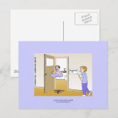 Metafysica Lab Classic Cartoon Briefkaarten (Voorkant / Achterkant)