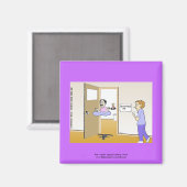 Metafysica Lab Classic Cartoon Fridge Magnet (Voorkant / Achterkant)