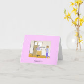 Metafysica Lab Classic Cartoon Note Kaart (Gele Bloem)